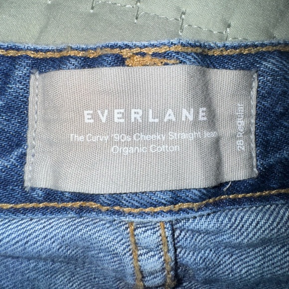 Everlane The curvy 90's Cheeky straight jeans. Size 28 regular. EUC. - Picture 6 of 10